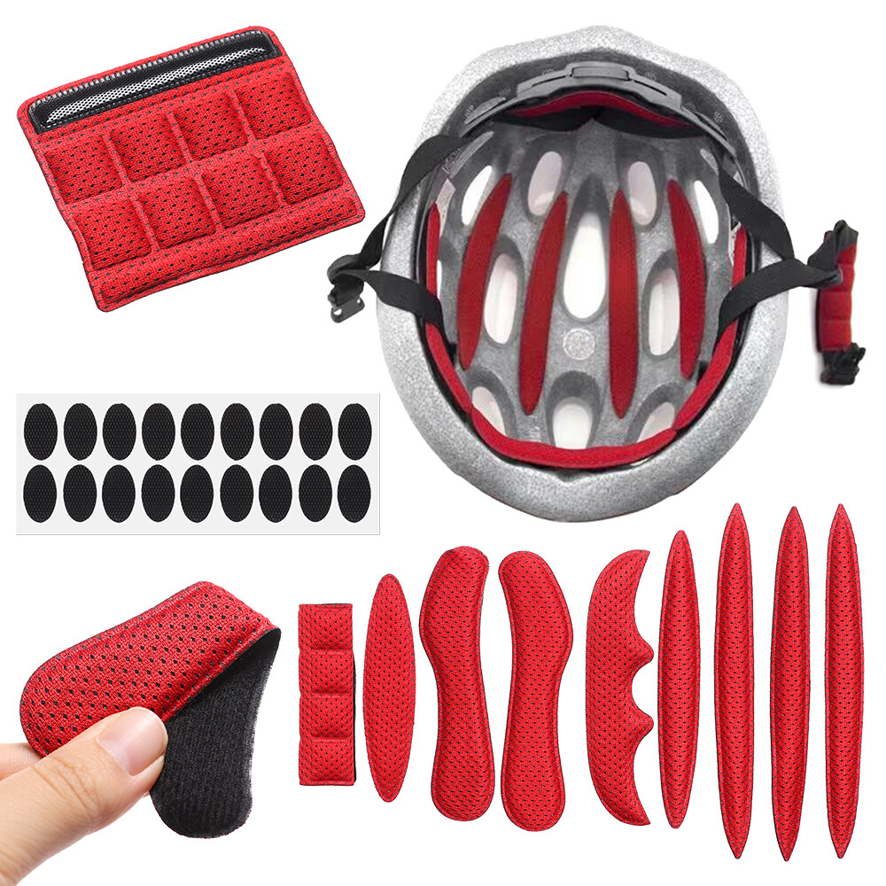 Helmet Inner Sponge Padding Kits Replacement Sealed Foam Pad Motorcycle Bicycle Cycling Bike Helmet Inner Liner